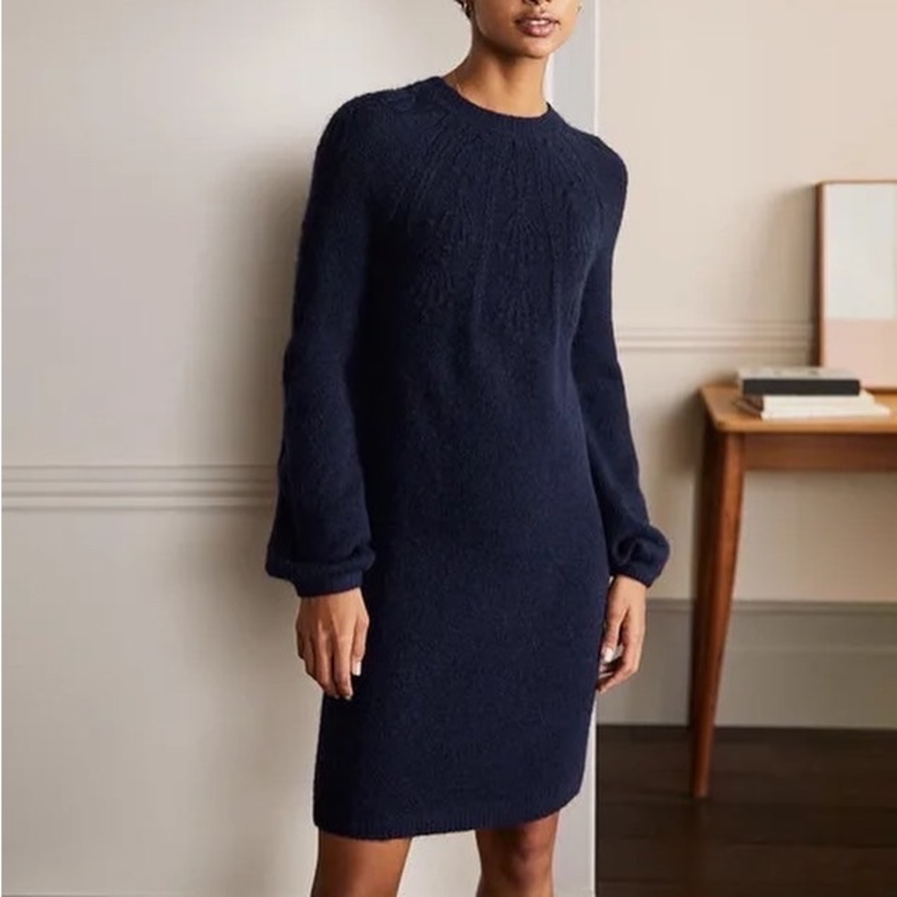 NWT Boden Cable Knitted Dress 16/18